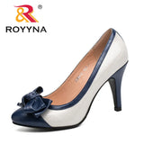 ROYYNA New Fashion Style Women Pumps Pointed Toe Women Shoes Shallow Lady Wedding Shoes comfortable Light Soft Free Shipping