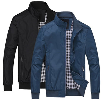 Men plus Size Jacket Man Business Jacket Boys Casual Tops