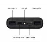 USB Ports DIY Power bank Case 18650 Battery LED Light Charging - The Accessorie Hub