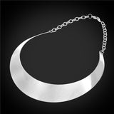 Choker Statement Necklace Trendy Jewelry Stainless Steel/Gold Plated - The Accessorie Hub
