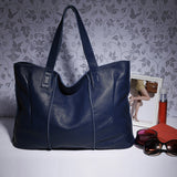 New 100% Genuine Leather Bag Large Women Handbags - The Accessorie Hub